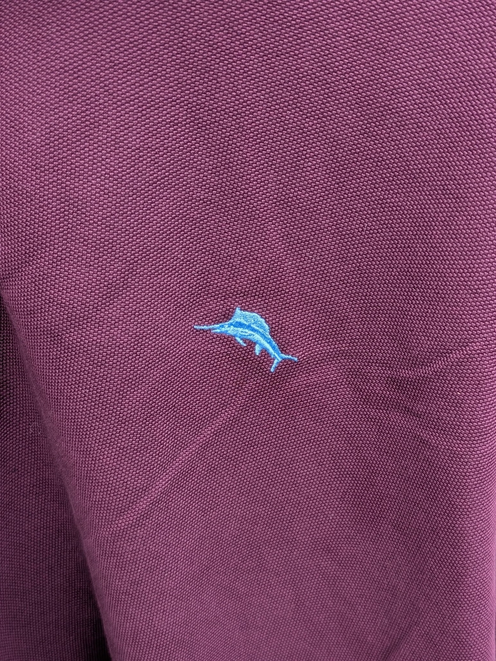 Purple Tommy Bahama Emfielder IslandZone polo shirt - Picture 6 of 6